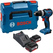 Bosch GSB 18V-52 Professional inkl. 2 x 5,0 Ah + L-Boxx