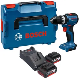 Bosch GSB 18V-52 Professional inkl. 2 x 5,0 Ah + L-Boxx