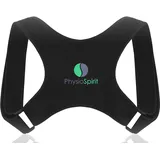 PhysioSpirit PREMIUM Haltungskorrektur - Geradehalter Rücken - Für eine selbstbewusste Körperhaltung - Schultergurt - Haltungskorrektur für den Rücken - Männer und Frauen - L/XL
