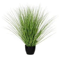 MICA DECORATIONS - Grünes Pvc-Gras mit Topf