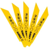 DeWalt Bi-Metall Säbelsägeblatt 152 mm 5 Stück
