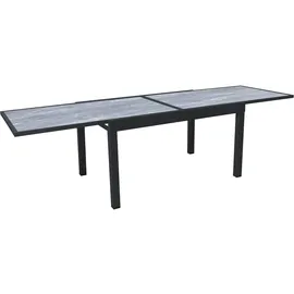 Habitat et Jardin Lagos 140/280 x 90 x 76 cm Grau
