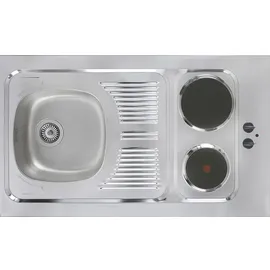 Respekta MK130ESWOSS Elektrokochfeld links weiß