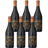 6 Flaschen Doppio Passo Primitivo di Manduria DOC Riserva Rotwein 14,5% vol. 0,7