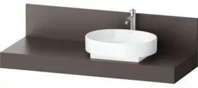 Duravit Konsole Balcoon 140x55x37cm, 1 AS, Beck. re, braun ma