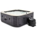 Intex 28452NP - Whirlpool PureSPA Greystone Deluxe (196x196cm) für 6 Personen