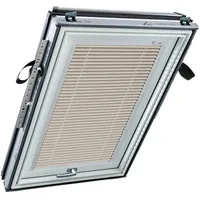 Roto ZJA M 054/103 8AR1 AJ02 Designo Jalousette Hellbeige 1-J02, 54x103 cm (5/10), 845 SR,Aluminiumschiene,Manuell,Roto