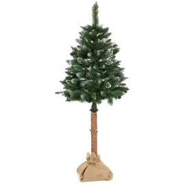moritz Künstlicher Weihnachtsbaum 180 cm mit Schnee, Tannenbaum Christbaum Kunstbaum