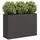 vidaXL Pflanzkübel 120 x 40 x 80 cm Schwarz