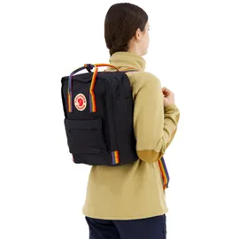 Fjällräven Kanken Rainbow 16 l black/rainbow pattern