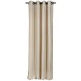 Esprit Vorhang FUN Ösenvorhang (1 St), Öse, Polyester, 140 x 250 cm in Beige beige