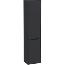 Vitra Integra Square Hochschrank 40 x 35 x 180 cm Graphit Glas/Metall