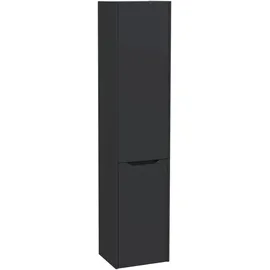 Vitra Integra Square Hochschrank 40 x 35 x 180 cm Graphit Glas/Metall