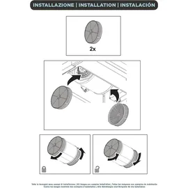 Elica Shy-S Kopffreihaube 90 cm Weiß