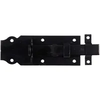 GAH Alberts 117085 Schlossriegel Türschloss 120 mm schwarz