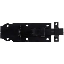 GAH Alberts 117085 Schlossriegel Türschloss 120 mm schwarz