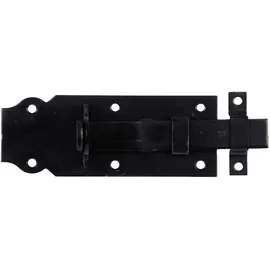 GAH Alberts 117085 Schlossriegel Türschloss 120 mm schwarz