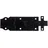 GAH Alberts 117085 Schlossriegel Türschloss 120 mm schwarz