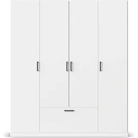 Rauch Drehtürenschrank Bari 180 x 210 x 54 cm Weiß