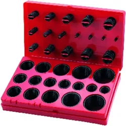 Industrie O-Ring Set/BOX HNBR 70, 3-44mm metrisch - schwarz