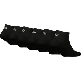 Puma Sneakersocken 6er Pack Schwarz 35-38