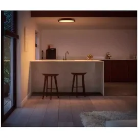 Philips Hue White Ambiance Aurelle Deckenleuchte sw + Dimmschalter • rund