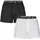 Lousy Livin Boxershorts Lou schwarz / weiß M 2er Pack