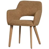 Woood 2er-Set DAHEIM Stuhl Murata Stoff Gelb