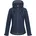 Softshelljacke Damen Gr 54 XXL navy 96 Polyester 4 Elasthan körpernah gerader Abschluss mit Gummizug Jacken Softshelljacke mit