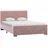 vidaXL Bettgestell Rosa Samt 120x200 cm