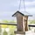Wildlife CJ Wildlife Futterhaus St. Louis natur/grün LxBxH: 16x16x23 cm