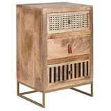 Wohnling Nachttisch WL6.482 ca.40x60x30cm Mangoholz massiv