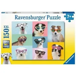 RAVENSBURGER 13288 Kinderpuzzle Witzige Hunde 150 Teile