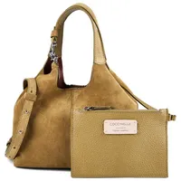 Coccinelle C-Easy Schultertasche Leder Brown