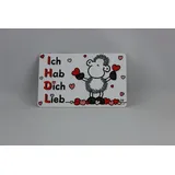 Sheepworld - 57137 - Pocketcard Nr. 38, Schaf, Ich hab Dich lieb, PVC