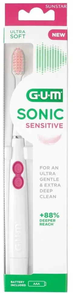 Preisvergleich Produktbild Gum Sonic Sensitive Schallzahnbürste 1 St