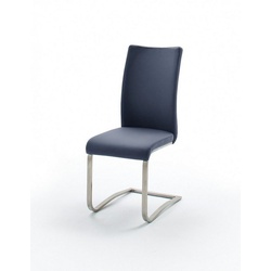 MCA furniture Freischwinger 2er Set Schwingstuhl Arco blau
