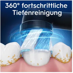 Oral-B iO Black Ultimative Reinigung Aufsteckbürsten, 8 Stück