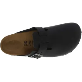 Birkenstock Boston Nubukleder geölt schwarz 43