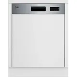 Beko BDSN15430X Geschirrspüler (teilintegrierbar, 598 mm breit, 48 dB (A), D)