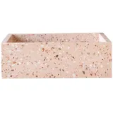 Tikamoon Waschbecken Made aus Premium-Terrazzo Pink