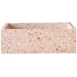 Tikamoon Waschbecken Made aus Premium-Terrazzo Pink