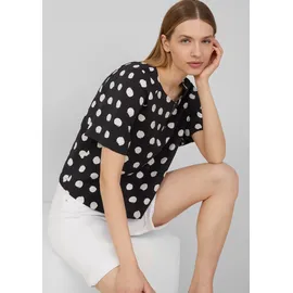 s.Oliver Verkürzte Bluse schwarz 46