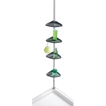 Wenko Teleskop-Duschecke Compact Silber