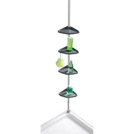 Wenko Teleskop-Duschecke Compact Silber