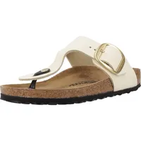 BIRKENSTOCK Gizeh Big Buckle Nubuck L Beige 38 - 38 EU