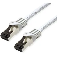 Value S/FTP-(PiMF-) Patchkabel Cat.8 (Class I), LSOH, Litzendraht, grau, 2 m