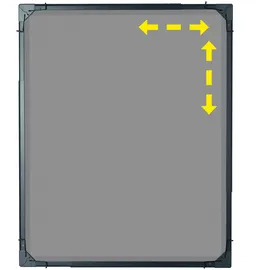 DS PRODUKTE EASYmaxx Moskitonetz Magic Fit - anthrazit