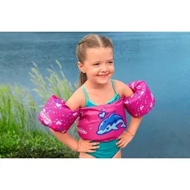 BESTWAY Puddle Jumper Schwimmflügelweste pink 2-6 Jahre