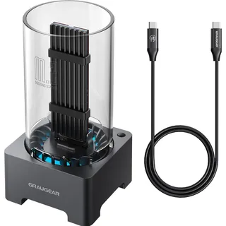 GRAUGEAR USB 4.0 f. M.2 PCIe Gen4x4 NVMe SSD